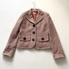 Max Mara✨MAX&Co. ツイードジャケット マルチカラー ウール 42