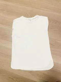 OPAQUE.CLIP ノースリーブ Tシャツ ホワイト