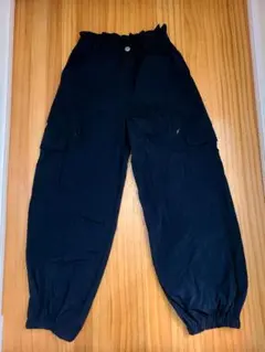 ☆お値段交渉可☆GLOBAL WORK DRYドロストカーゴパンツブラック150