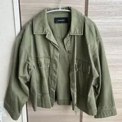 JEANASIS オリーブグリーン ミリタリージャケット