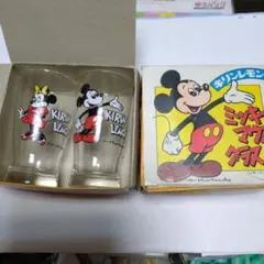 キリンレモン ミッキー ミニー グラス 2個セット