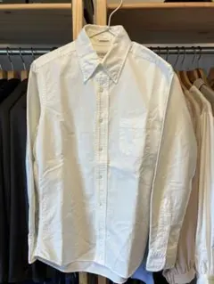 インディヴィジュアライズドシャツ　オックスフォード　白　BD