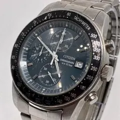 美品 稼働品 CITIZEN シチズン メンズ 腕時計 デイト クロノグラフ