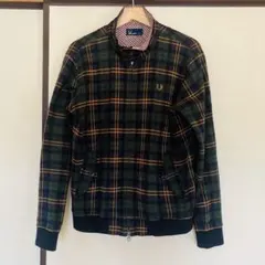 フレッドペリー FRED PERRY ブルゾン チェック グリーン