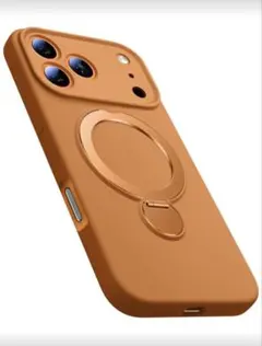 シリコン磁気吸着保護ケース、スタンド付き、iPhone 17Pro Max 専用