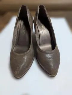 EIZOブラウン ウェッジヒール パンプス24.0