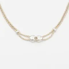 Tiffany ツイスト ロープ コンビ ネックレス 14K SV925 62㎝ - メルカリ