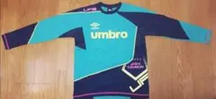 【匿名配送】【入手困難】umbro　長袖　プラクティスシャツ　アンブロ　緑