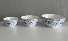 ❣️ナルミ　ミラノ❣️ボウル　限定プレート❣️まとめ売り NARUMI ミラノ・デュオ トリオボウル＆プレート 4点セット NARUMI