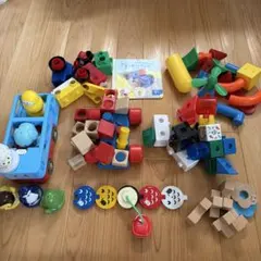 ベビー　積み木　ブロック　クルマ　おもちゃまとめ売り　しまじろう　知育玩具