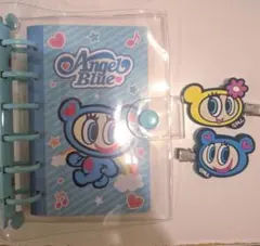 Angel Blue エンジェルブルー シール帳 前髪クリップ セット