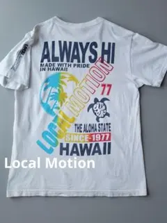 ★【Local Motion】ローカルモーション プリント Tシャツ ハワイ Mのサムネイル