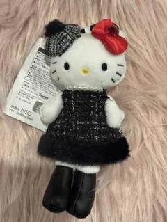 正規品ハローキティ GOGOギャル　スタイルアップマスコット　ツイードドレス