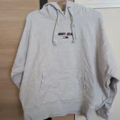 TOMMY JEANS グレー パーカー Lサイズ
