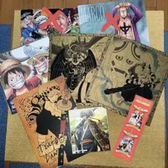 ONEPIECEグッツ　色紙、下敷き、シール　おまけあり