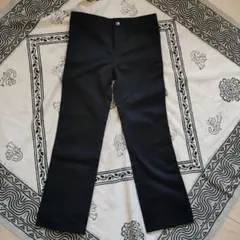 美品  コムサ  ロングパンツ　長ズボン 黒　 130　120