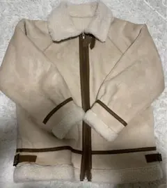 GRL  スエードXボアムートンジャケット　アイボリー