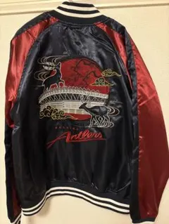 超希少 鹿島アントラーズ インファイト ベロア スカジャン ブルゾン 2025年最新】インファイト スカジャンの人気アイテム - メルカリ