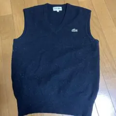 chemise lacoste LACOSTE ネイビー Vネック ベスト