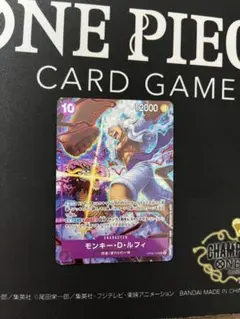 ワンピース カード　ルフィ English 2nd Anniversary