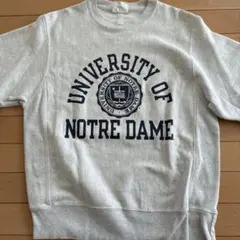 Champion Reverse Weave ノートルダム大学 スウェット S