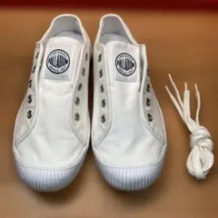 PALLADIUM FLEX SLIP-ON WHITE美品のサムネイル
