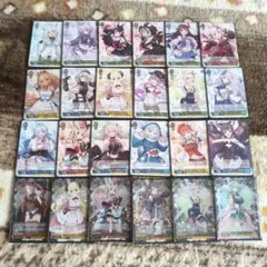 ホロライブヴァイスシュヴァルツカード　計24枚　まとめ売り