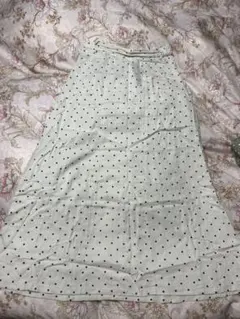 ローリーズファーム  ドット　マーメイド　スカート