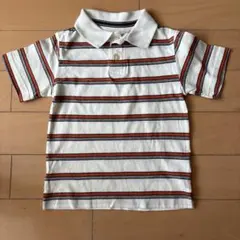 Children’s Placeストライプ ポロシャツ