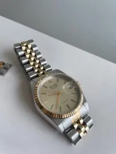 Bulova ブローバ スーパーセビル デイデイト 自動巻き 腕時計 ブローバ スーパーセビル デイデイト 自動巻 OH済 USED