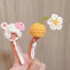 ハンドメイド　ハムスター　帽2点セット