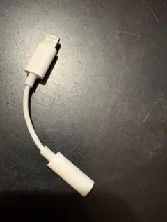 未使用品 Apple純正 Lightning - 3.5mm 変換アダプター