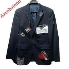 パンク テーラードジャケット リメイク PUNK アナーキーシャツ PUNK リメイク テーラードジャケット パンク アナーキーシャツ - メルカリ