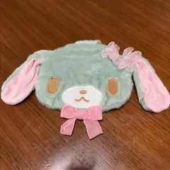 シュガーバニーズ ふわふわぬいぐるみポーチ ミントうさ 新品未使用 ポーチ