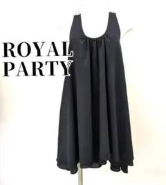 i*˚様 ロイヤルパーティー　パール付きAラインドレス　肌見せ　ビックリボン付き