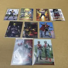 仮面ライダー トレーディングカード 9枚セット