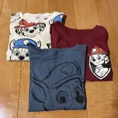 パウ・パトロール ロンT 3枚セット　110cm