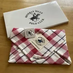 BEVERLY HILLS POLO CLUB チェックハンカチ　新品未使用のサムネイル