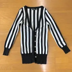 ボーダーカーディガン