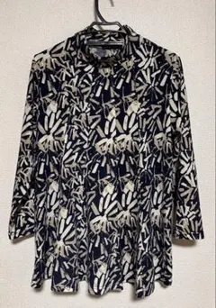 ハイネック柄物チュニック レディースM〜Lサイズ