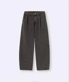 GU ジーユー/GIRLSバレルレッグジーンズJR 150