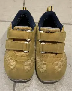 値下げ！　アシックス　イエロー ベルクロ カジュアルシューズ　16.0