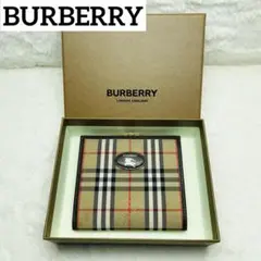 新品未使用正規品　BURBERRY 折り財布　がま口財布　ノバチェックおしゃれのサムネイル