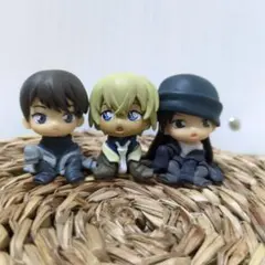 名探偵コナン　ちぢませ隊 　ライ　バーボン　スコッチ　赤井秀一　安室透　諸伏景光