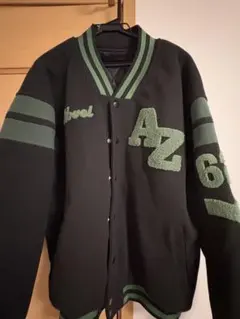 AZ刺繍入りスタジャン