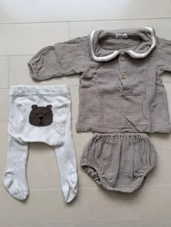 ◎PAIR MANON ベビー セットアップ ペアマノン GAP くまけつタイツのサムネイル