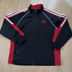 adidas ジップアップ ジャージ　黒