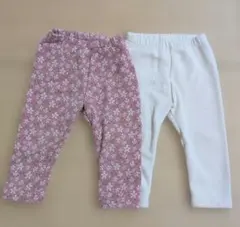 UNIQLO ベビーレギンス 80cm 2枚セット