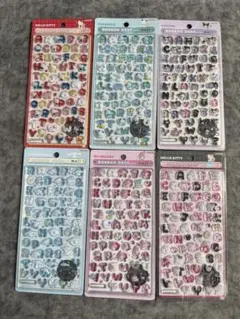 【正規品】サンリオ ボンボンドロップシール ボンドロ moji 文字　6種セット