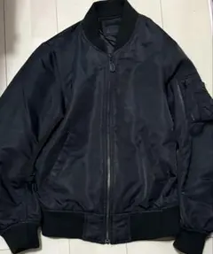 MA-1 フライトジャケット ブラックSユニクロ